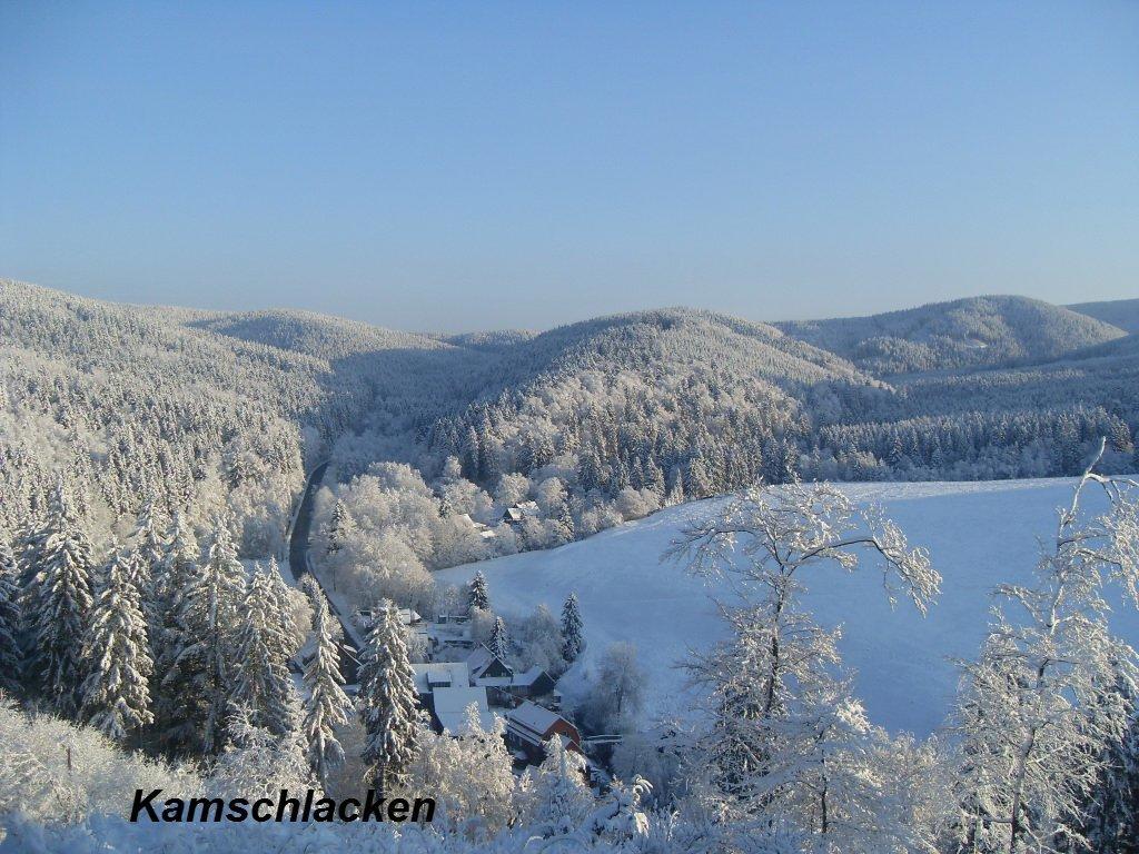Gaestehaus Buendge Kamschlacken Exteriör bild